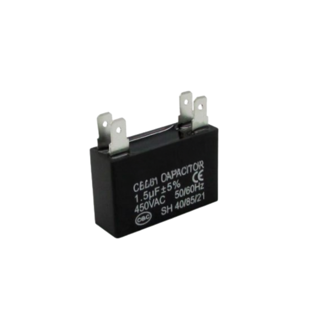 CAPACITOR VENTILADOR DO TIPO CAIXA COM 4 TERMINAIS G.HVAC
