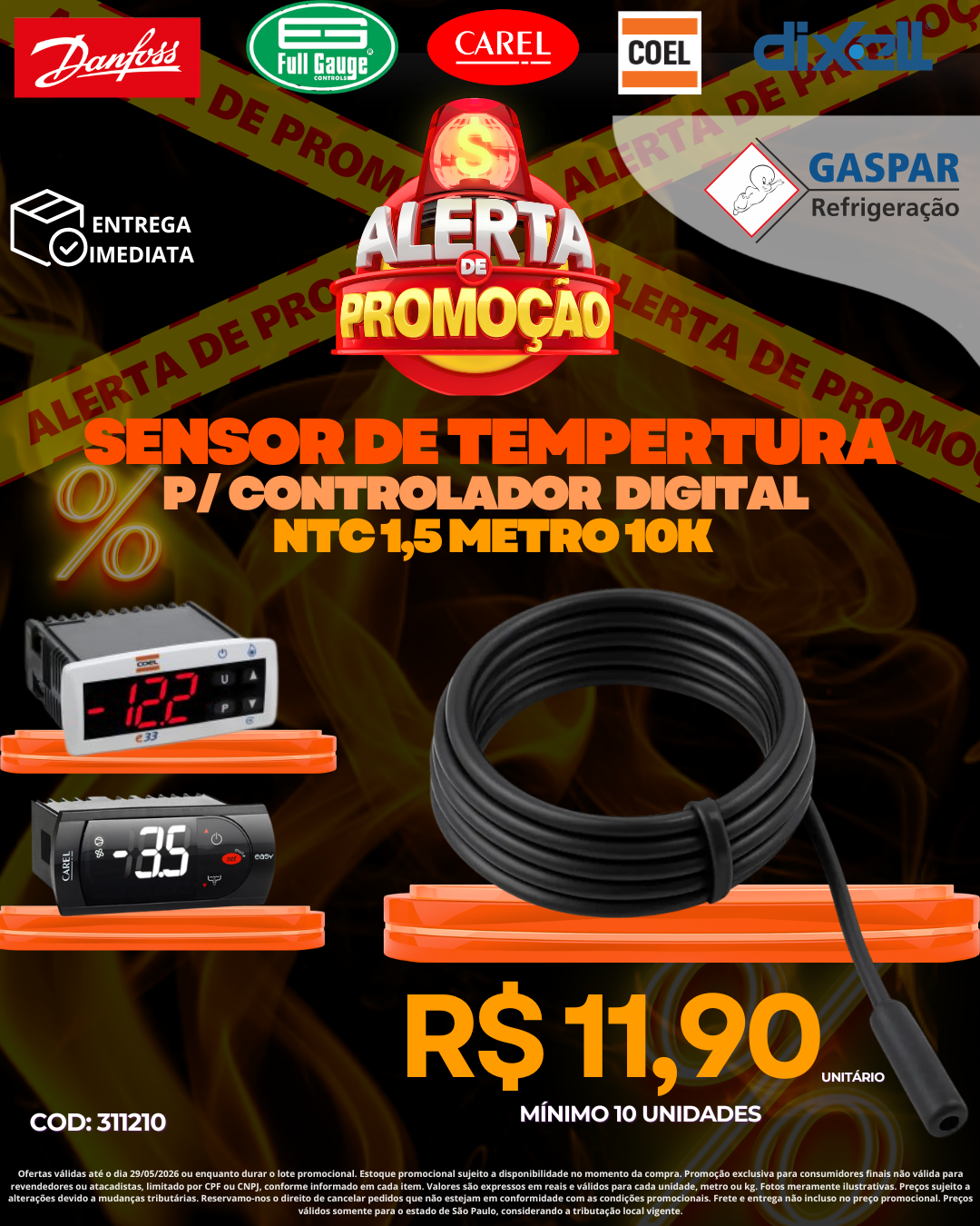 BATOQUE PLASTICO CLEAN SEAL	PCS-2030P	PARKER