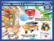 Crepe, Pipoca e Algod�o Doce